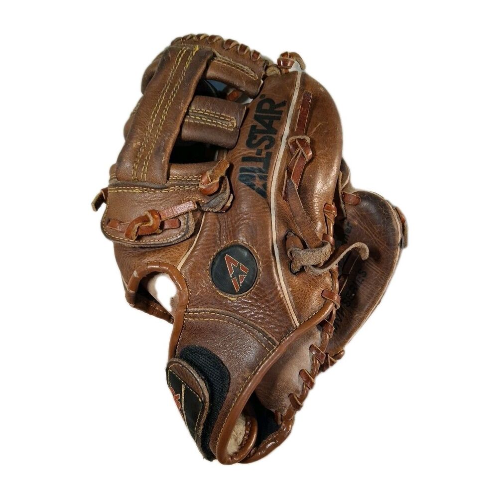 Vintage ALL STAR Rawhide Cowhide Baseball Glove FG1200 10.5" RHT